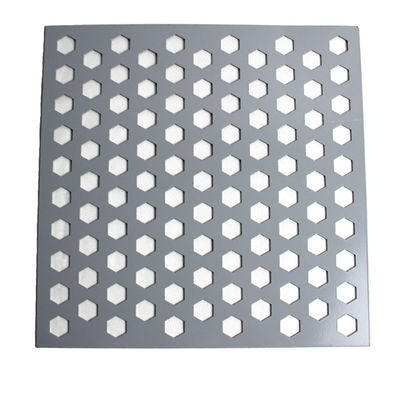 China Powder Coating Surface Aluminum Alloy Perforated Mesh Panels For Decorative Screen supplier