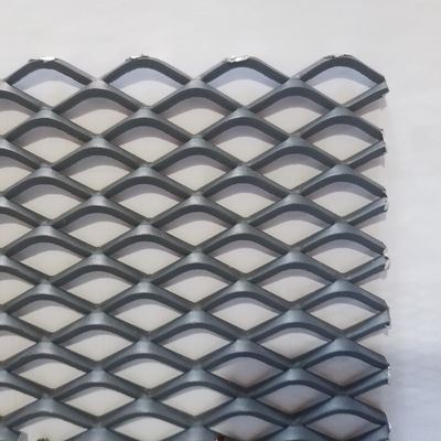 China Hot Dip Galvanized Stainless Steel Expanded Metal Lath , Flat Expanded Metal Mesh supplier