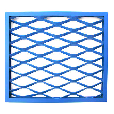 China Customizable Beautiful Metal Wire Mesh Aluminum Expanded Metal Grating supplier