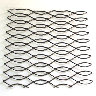 China Wall Portection Expanded Wire Mesh Style Raised Stainless Steel Material supplier