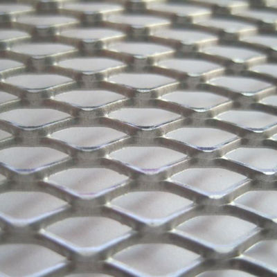 China Galvanized Pedal Expanded Wire Mesh Stretch Expanded Metal Mesh For Screen supplier