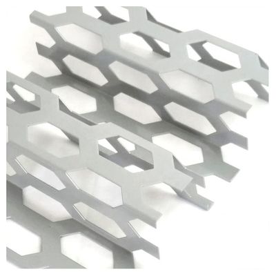 China Aluminum Corrugated Perforated Sheet With Powder Coating Surface For Decoration supplier