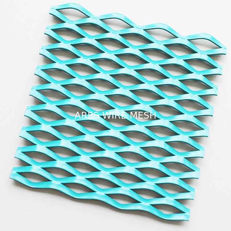 Fluorocarbon Expanded Aluminum Mesh High Visibility And Guarding Properties