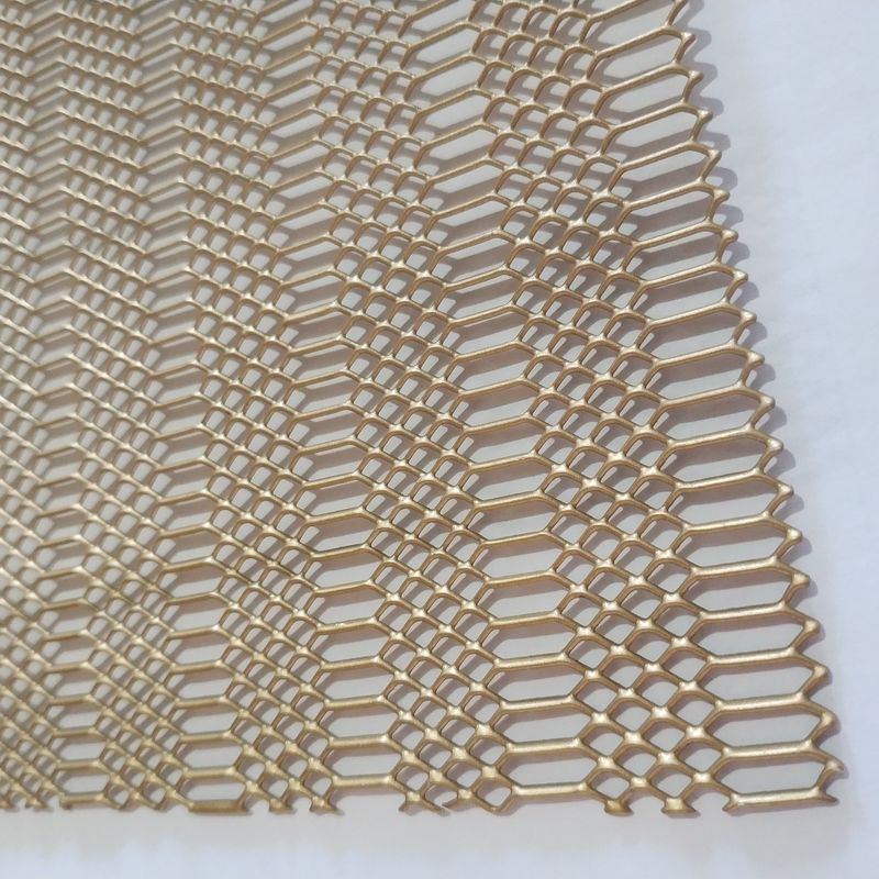 Hot Dip Galvanized Stainless Steel Expanded Metal Lath , Flat Expanded