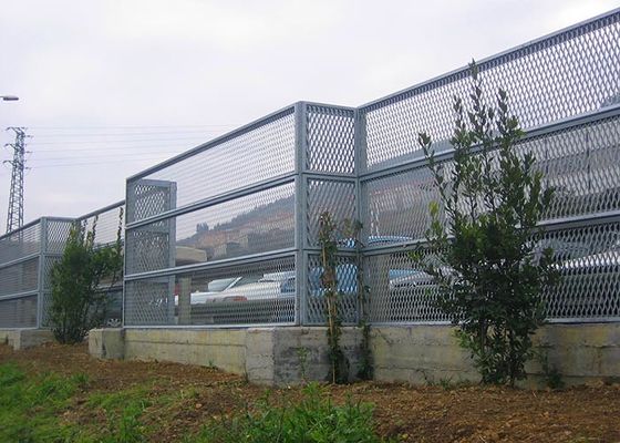 Expanded Metal Security Fence 3-5mm Thick Anti-Climb Diamond Mesh