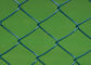12.7mm 15.9mm PVC Diamond Mesh Fencing Roll Galvanized Dark Green