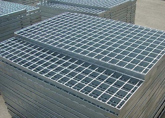 Galvanized Steel Grating 50mm Pitch Carbon Steel Platform Grating