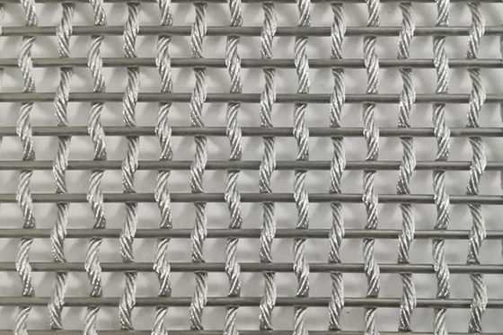 Various Multi-Barrette Cable Architectural Mesh for Your Option