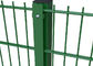 3000mm Panel Pagar Kawat Ganda Pagar Kawat Logam Dilapisi PVC