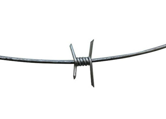 Single Twist Razor Barbed Wire 1.8mm To 3.0mm Wire Diameter