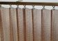 Metallspulen-Vorhang, Spulen-Drapierungs-Vorhang-ideales dekoratives Mesh For Your Home And-Innenhotel
