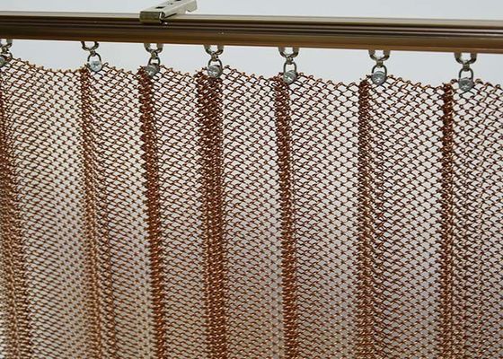 Metal Coil Curtain, Coil Drapery Curtain Ideal Indoor Decorative Mesh For Your Home And Hotel