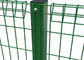 900 mm–2400 mm Trójkątne ogrodzenie rolowane Ogrodzenie z drutu metalowego ocynkowane powlekane