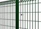 la barrière Metal Wire Fence de bureau à cylindre de triangle de 900mm-2400mm a galvanisé enduit