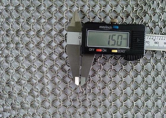 Chain Braid Ring, Chainmail Curtain, Ring Metal Curtain For Building Exterior And Interior Decoration