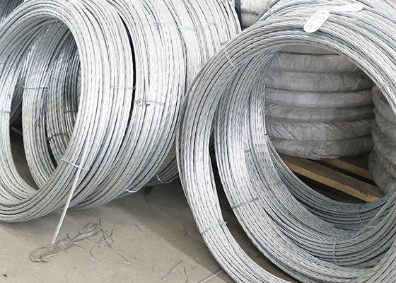 1.2mm-8mm Galfan Coated Wire Alloy Wire Corrosion Resistance