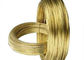 Χρυσό καλώδιο ορείχαλκου 1mm 2mm για το κόσμημα ή τέχνες που προσαρμόζονται