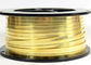 Le fil 2mm en laiton d'or de 1mm pour des bijoux ou les métiers a adapté aux besoins du client
