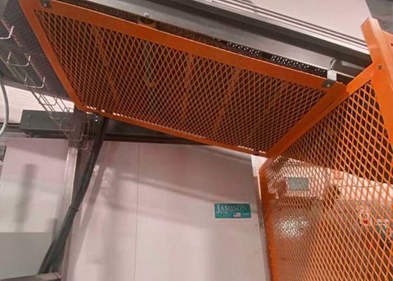 Expanded Metal Machine Guard – Safety Barrier Between Workers and Machines