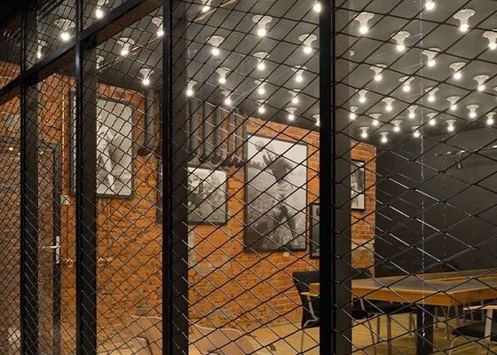 Aluminum Expanded Metal Partition Wall for Both Permanent and Temporary Partition Uses