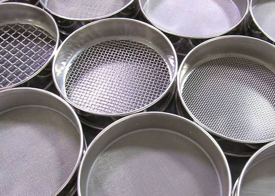 Anti Corrosion Woven Wire Mesh Sieves Galvanized Or Electrostatic Paint