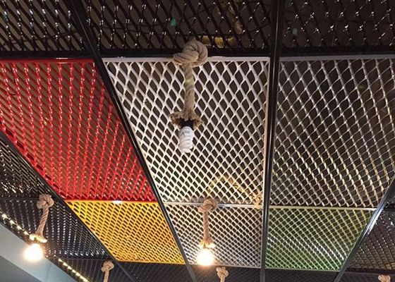 Expanded Metal Ceiling Fireproof Heat Insulation Noise Absorption For Building Interior Top Decoration