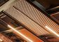 سقف فلزی منبسط شده عایق حرارت نسوز جذب صدا برای دکوراسیون داخلی ساختمان