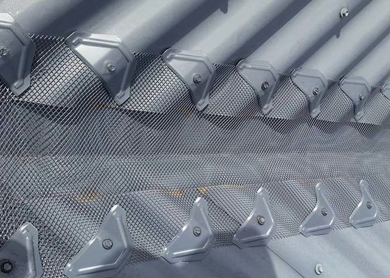 Expanded Metal Gutter Guards is Kind Of Gutter Protection Device, Intercept Fallen Leaves and Prevent Gutter From Clog