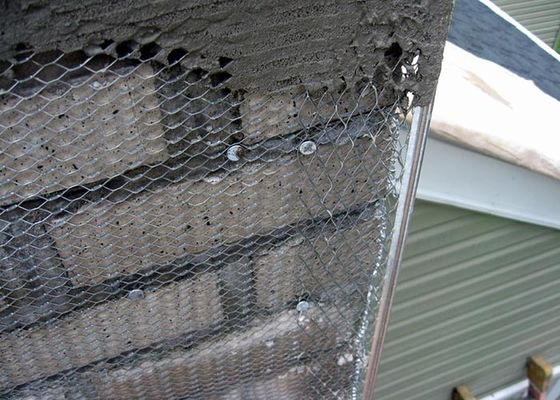 Expanded Metal Lath Offers Wall Reinforcement And Prevents Cracking For Wall Ceiling Plastering Works
