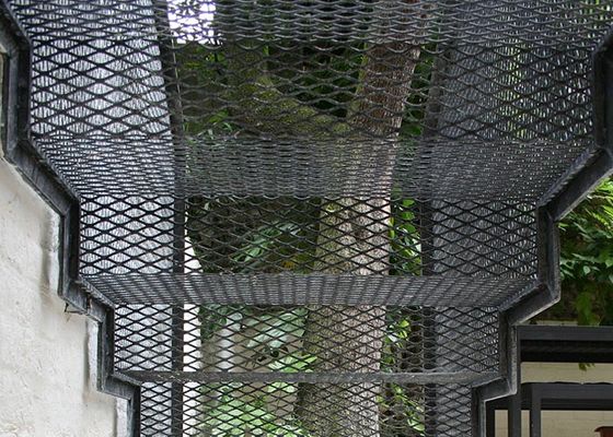 Expanded Metal Stair Tread Anti-Skid Galvanized Carbon Steel