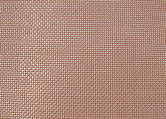 10m-100m Copper Wire Mesh Screen Plain Weave Copper Metal Mesh