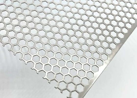 Hexagonal Hole Perforated Metal Sheet Serbaguna, Stabil Dan Ekonomis Untuk Arsitek Dan Pagar