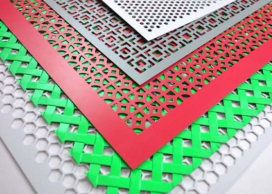 Decorative Perforated Metal Has An Aesthetic Appeal in Application for ceiling,facade,partition