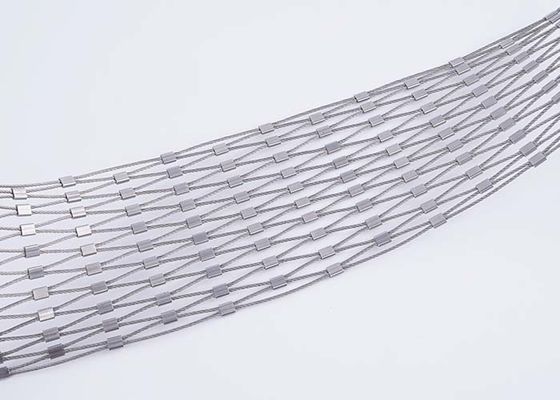 Stainless Steel Rope Mesh Is A Safe And Beautiful Architectural Cable Mesh