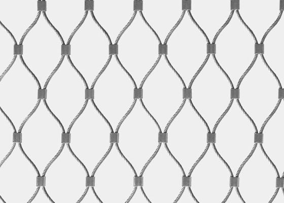 Stainless Steel Rope Mesh Is A Safe And Beautiful Architectural Cable Mesh