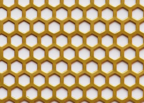 Perforated Brass Sheets Corrosion Resistant, Durable and Aesthetic For Architecture and Decoration