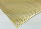 Perforated Brass Sheets Corrosion Resistant, Durable and Aesthetic For Architecture and Decoration