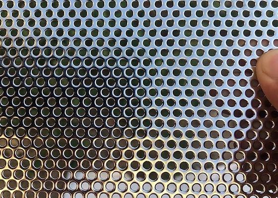 Perforated Stainless Steel Sheet – Excellent Weight Capacity and Glossiness for Architectural Decor and Ventilating