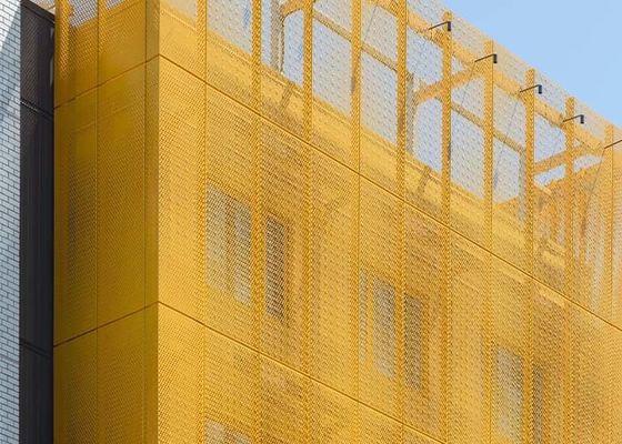Perforated Metal Building Facade combination of function and aesthetics for Architectural Facade Design