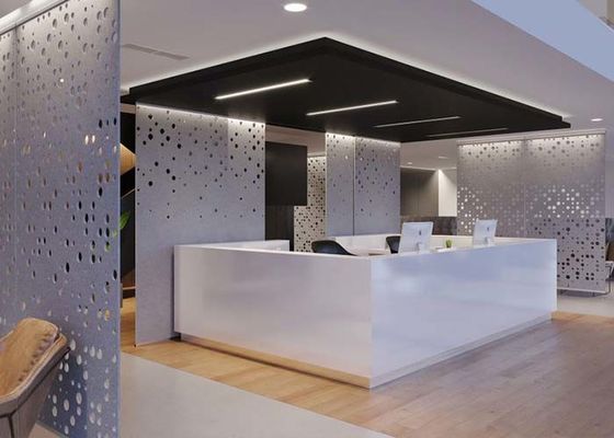 Perforated Metal Internal Wall Creative and Modern Interior Design Enhancing Your Interior Decor