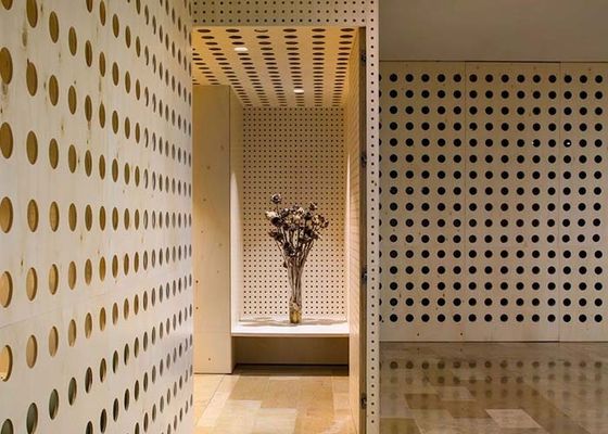 Perforated Metal Internal Wall Creative and Modern Interior Design Enhancing Your Interior Decor