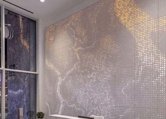 Perforated Metal Internal Wall Creative and Modern Interior Design Enhancing Your Interior Decor