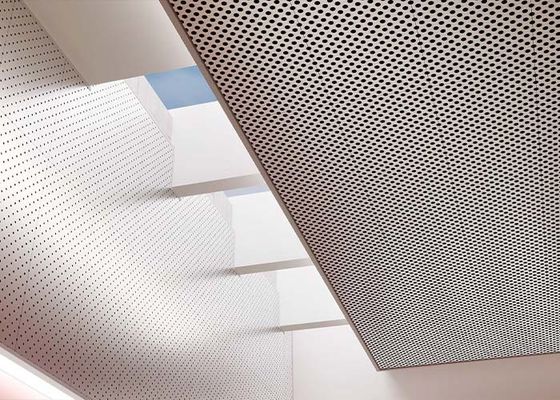 Perforated Metal Ceiling – Smooth And Monolithic Appearance For Retrofits or New Construction