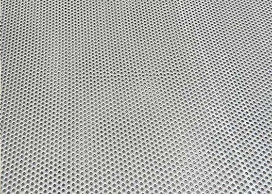 Micro Hole Perforated Metal Made by CNC Punching Machine High Speed, Fine Precision and Small Holes