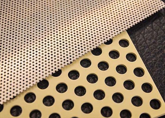 Micro Hole Perforated Metal Made by CNC Punching Machine High Speed, Fine Precision and Small Holes