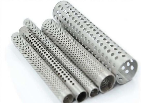 Stainless Steel Perforated Metal Tube 6-20mm OD for Filtration