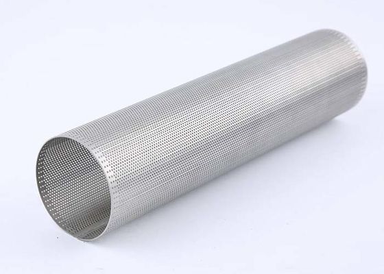 Stainless Steel Perforated Metal Tube 6-20mm OD for Filtration