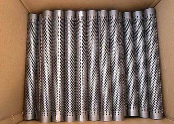 Stainless Steel Perforated Metal Tube 6-20mm OD for Filtration
