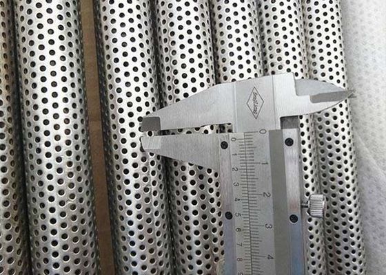 Stainless Steel Perforated Metal Tube 6-20mm OD for Filtration