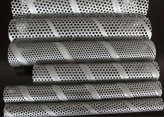 Perforated Metal Tube by Straight Seam Welding or Spiral Welding Method